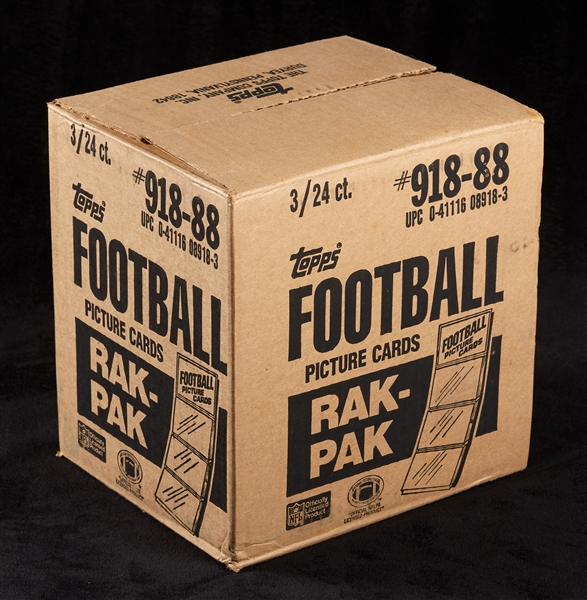 1988 Topps Football Rack Box Sealed Case (3/24)