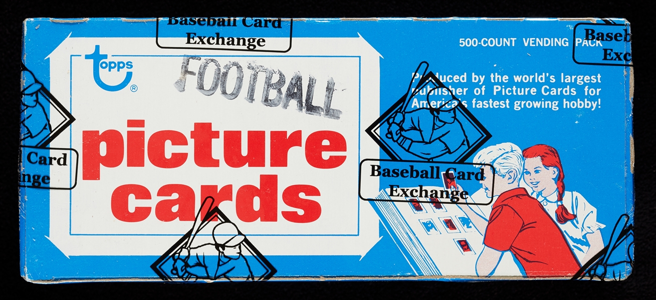 1983 Topps Football Vending Box (500) (Fritsch/BBCE)