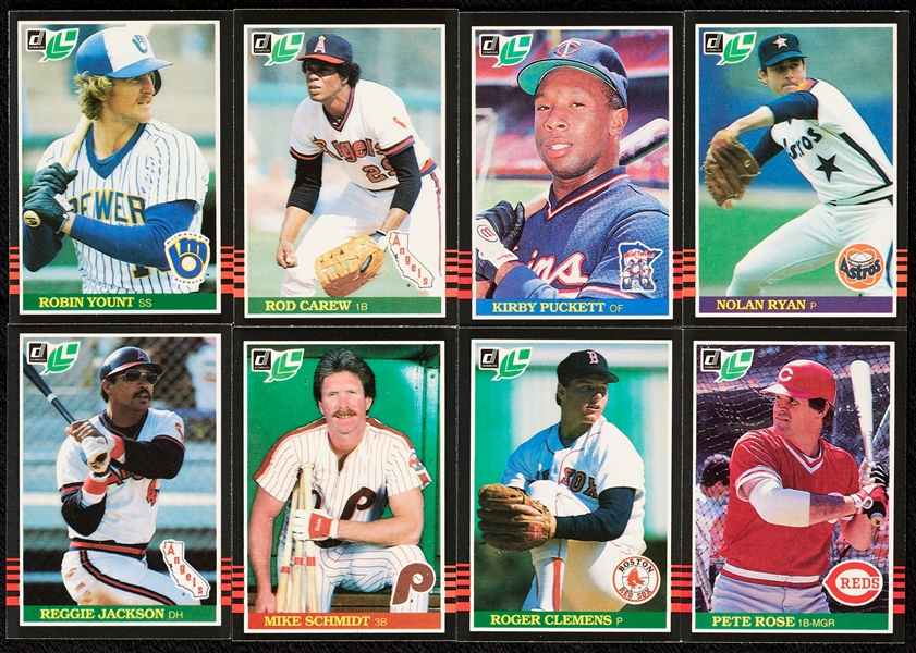 1985 Donruss Baseball Factory Set and 1985 Leaf Near Set (2)