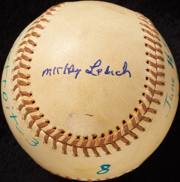 Mickey Lolich Career Win No. 187 Final Out Game-Used Baseball (6/16/1974) (BAS) (Lolich LOA)