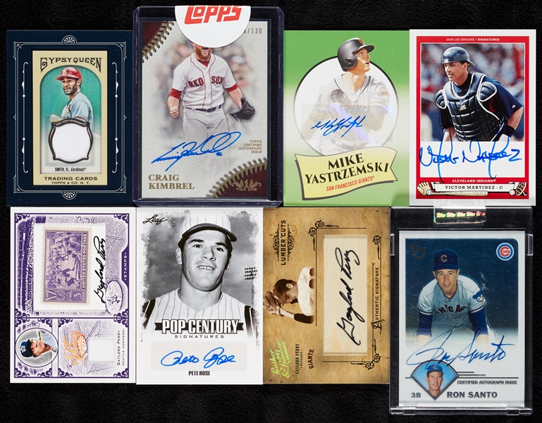 Pack-Pulled Autograph & Jersey Card Hoard with HOFers (500+)