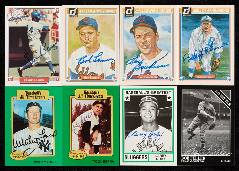 1957-2020 Signed Baseball Card Collection (1250+)