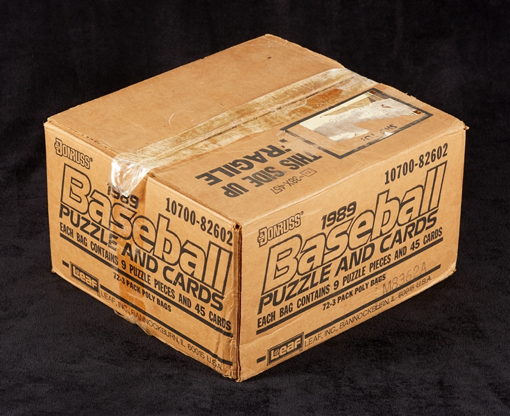 1989 Donruss Baseball Rack Pack Case (3/24)