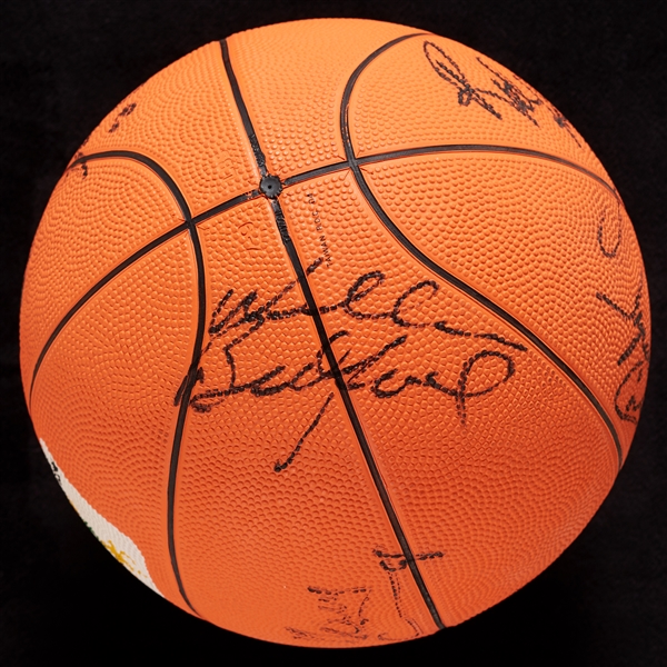 Michael Jordan & Others Signed Basketball from Bucks Charity Event (Bucks LOA) (BAS)