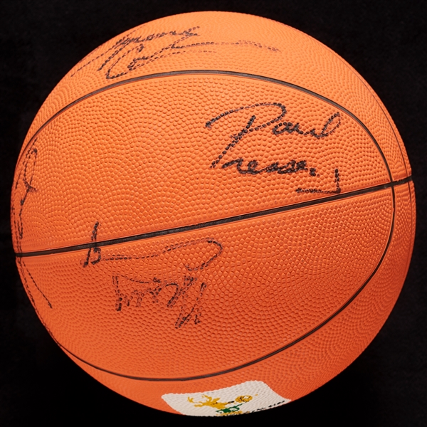 Michael Jordan & Others Signed Basketball from Bucks Charity Event (Bucks LOA) (BAS)