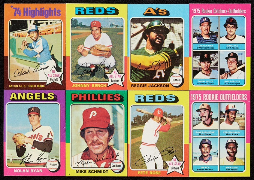 High-Grade 1975 Topps Baseball Array, Pristine Box and Wrappers (378)