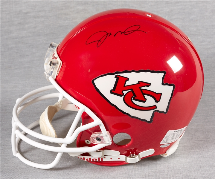 Joe Montana Signed Chiefs Full-Size Helmet (UDA)