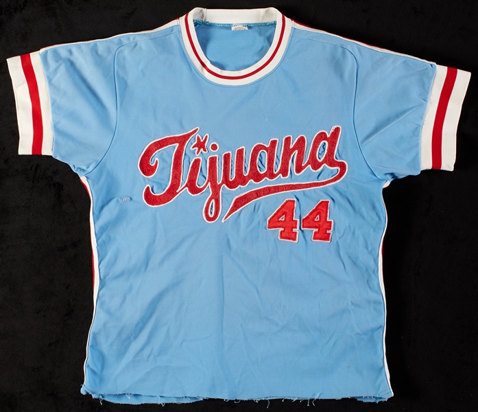Late 1970s, Early 1980s Tijuana Mexican League Game-Worn Road Jersey