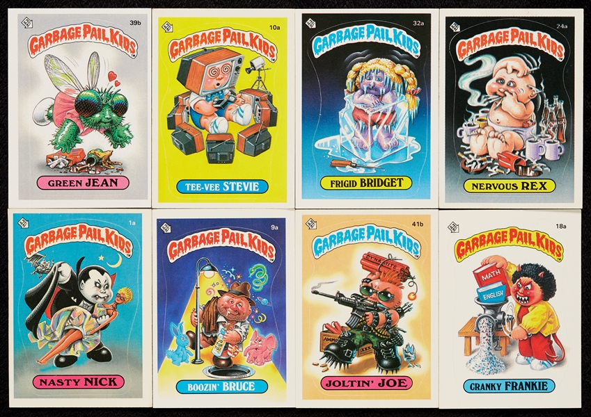1985 Topps Garbage Pail Kids Sticker Series I Set (82)