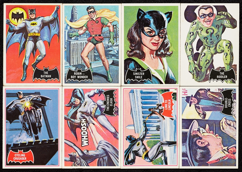 1966 Batman Black and Red Bat Complete Sets  (2)