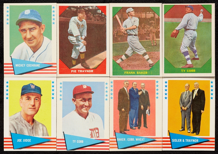 High-Grade 1960 and 1961 Fleer Baseball Greats Group (30)