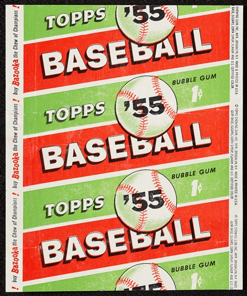 1955 Topps Baseball One-Cent Wrapper