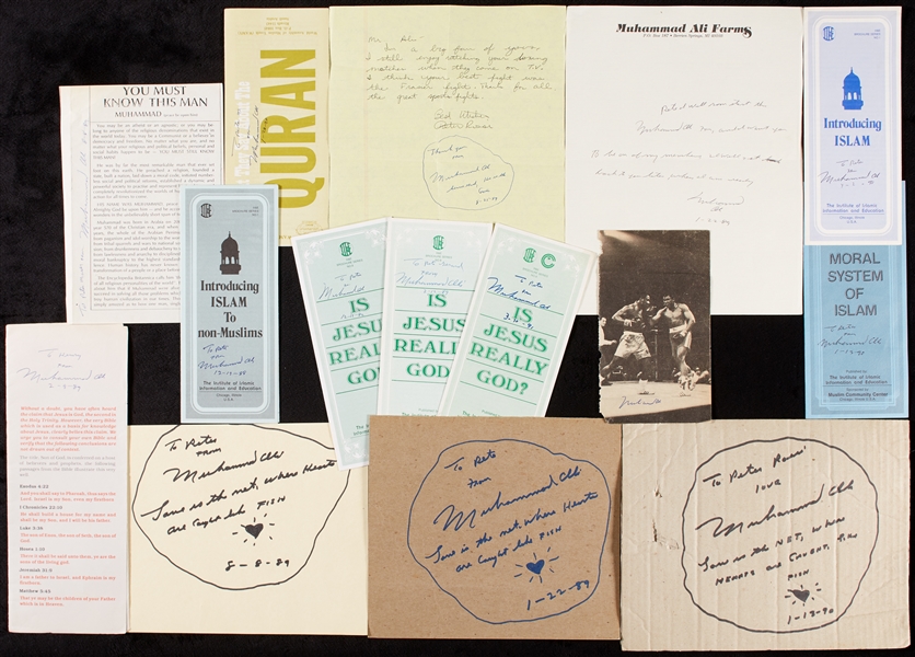 Muhammad Ali Signed Collection (14)