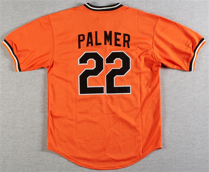 Jim Palmer Signed Orioles STAT Jersey (BAS)