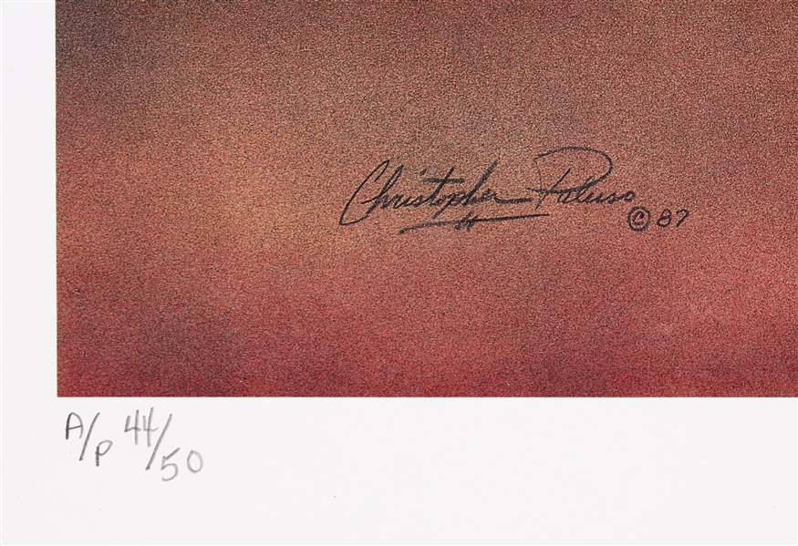 Sandy Koufax Signed Paluso Artist's Proof Print (44/50) (BAS)