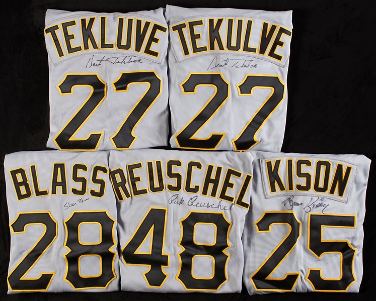 Pittsburgh Pirates Fantasy Camp Signed Jersey Collection (14)