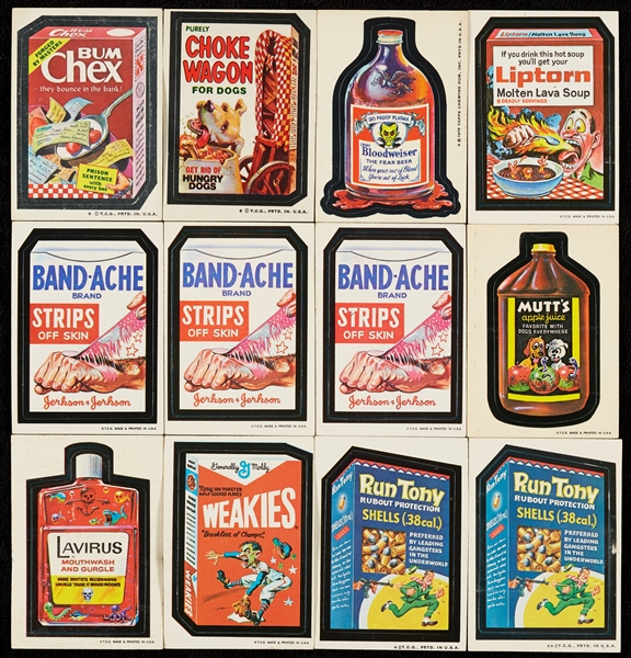 1973-74 Topps Wacky Packages Collection (335)