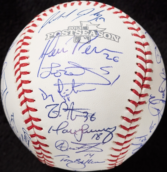 2013 Detroit Tigers Team-Signed Baseball with Verlander, Cabrera
