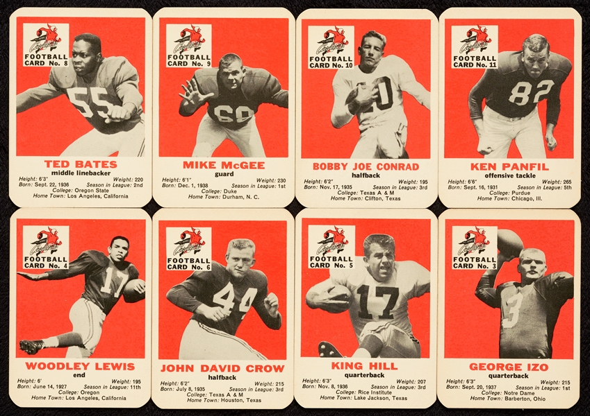 1960 Mayrose Franks Cardinals Team Set (11)