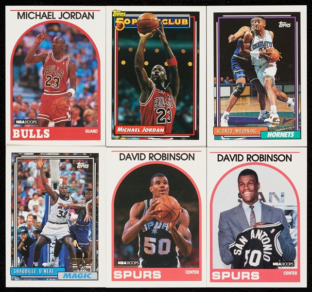 1992 Topps & 1989 Hoops Basketball Sets (2)