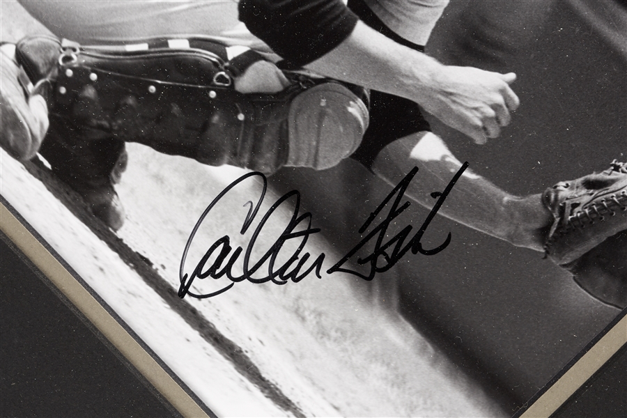 Carlton Fisk Signed 8x10 1972 Photo from Brearley Collection (BAS)
