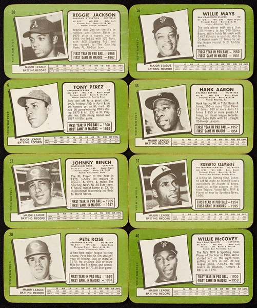 1971 Topps Baseball Supers Complete Set (63)