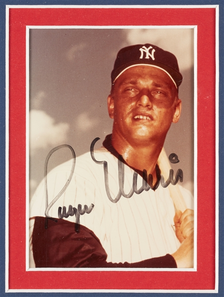 1961 New York Yankees Team-Signed Photo Display with Roger Maris (JSA)
