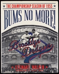 Multi-Signed "Bums No More" Book with Reese, Snider, Bavasi