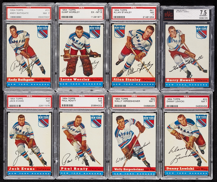 New York Rangers Graded Card Collection (48)