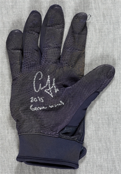 Aaron Judge Game-Used & Signed Batting Glove (JSA)
