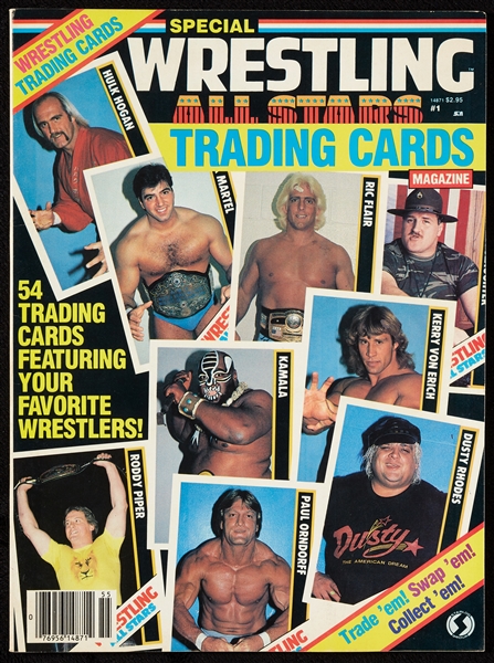 Wrestling All-Stars Trading Cards Magazine Issue No. 1