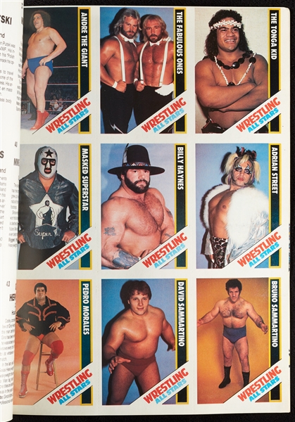 Wrestling All-Stars Trading Cards Magazine Issue No. 1