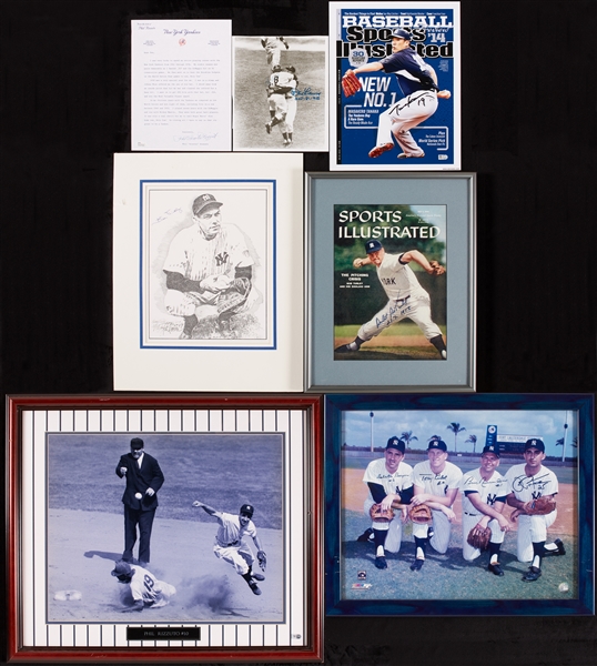 New York Yankees Greats Signed Group with 1961 Infield, Rizzuto, Tanaka (7)