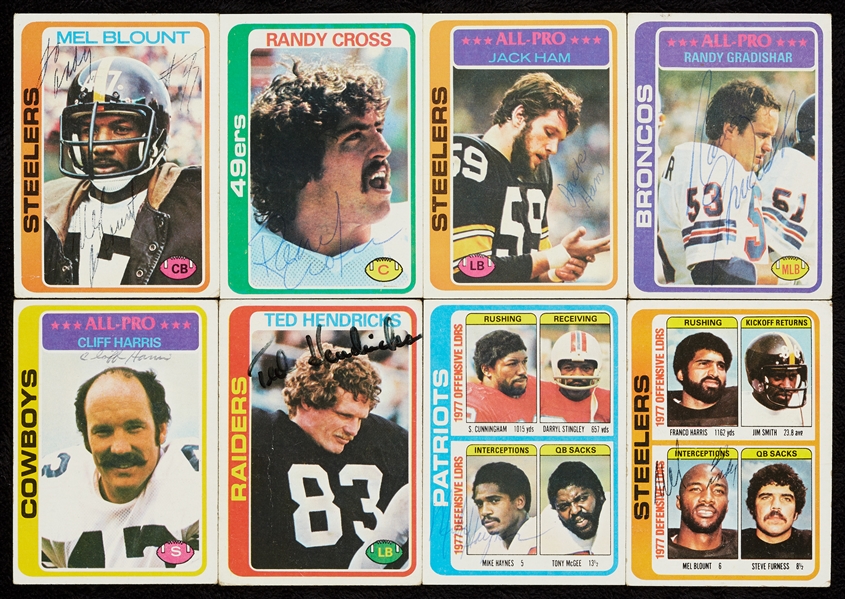Signed 1978 Topps Football Group (122)