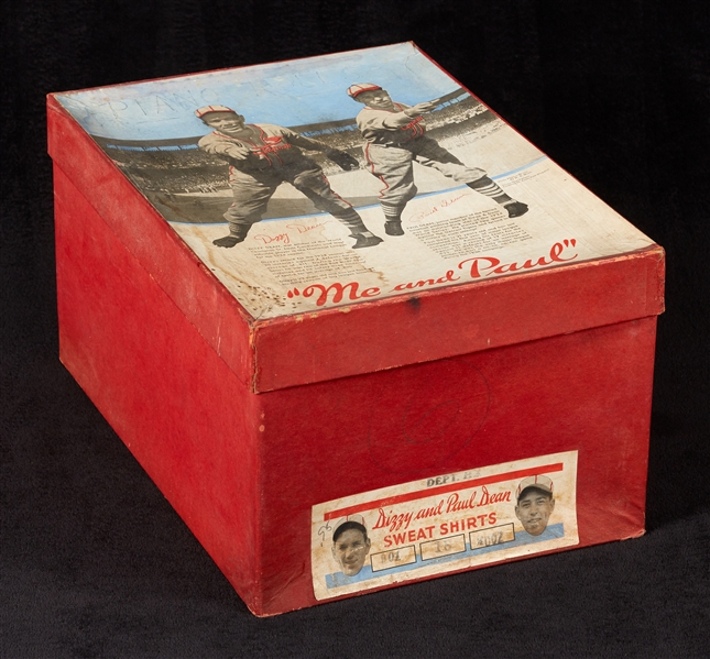 1934 “Me and Paul” Dean Brothers Sweatshirt Box and Photo (2)