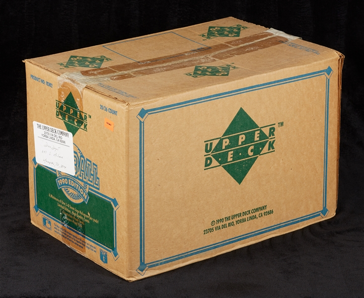 1990 Upper Deck Baseball Wax Box Case (20/36)
