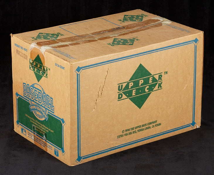 1990 Upper Deck Baseball Wax Box Case (20/36)