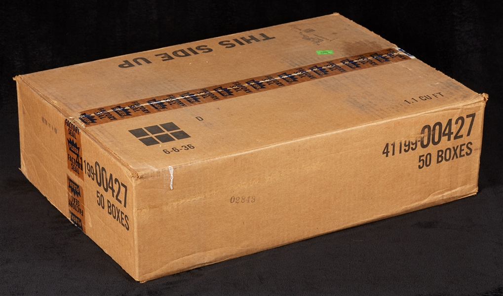 1990 Fleer Update Baseball Boxed Set Case (50)