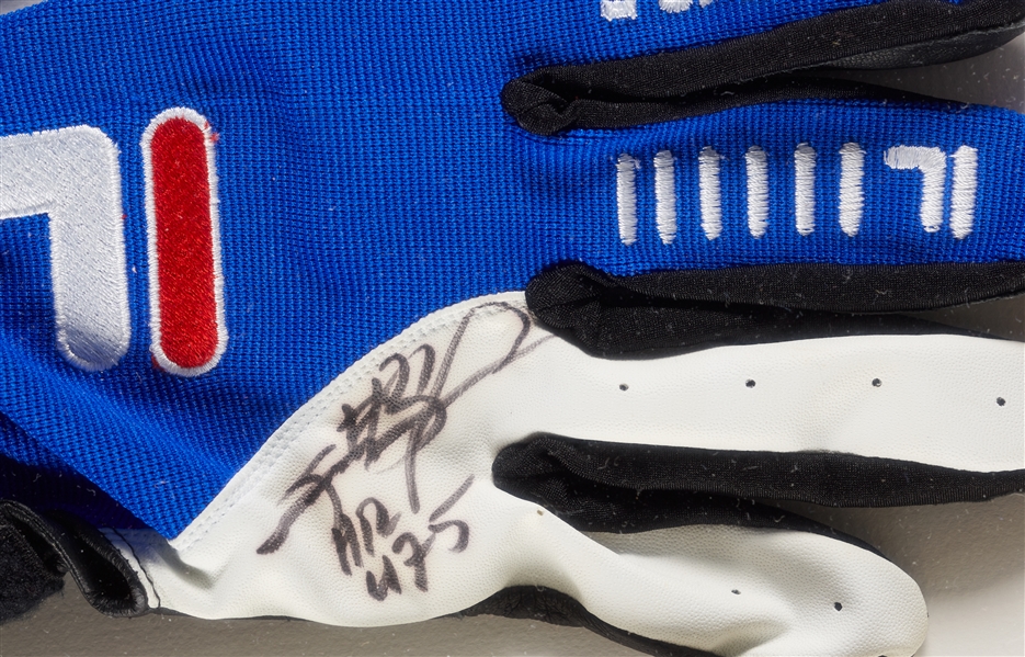 Sammy Sosa Game-Used & Signed Batting Gloves Pair from Home Run No. 475 (2002) (BAS)