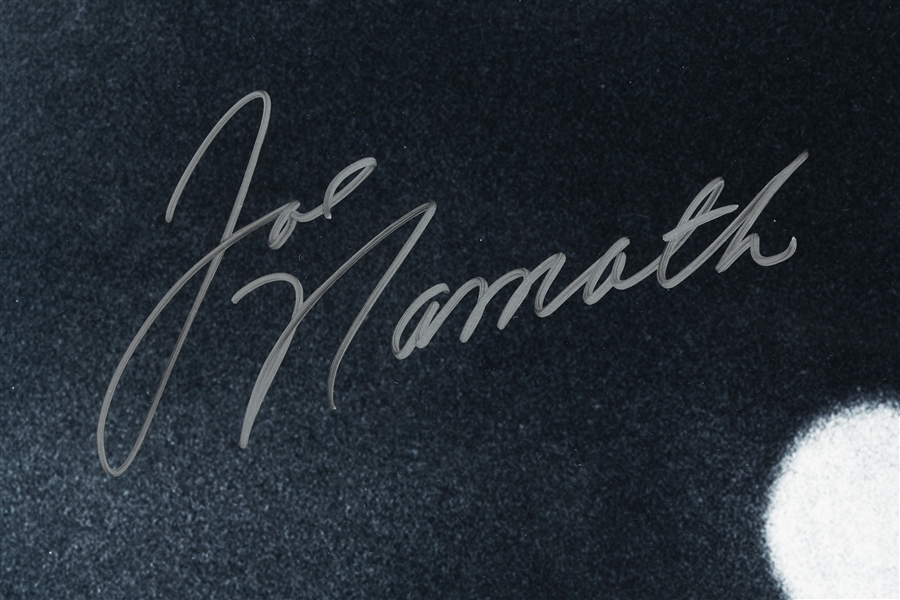 Joe Namath Signed 30x40 Framed Photo (PSA/DNA)