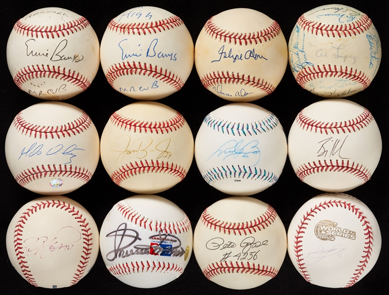 Chicago White Sox Signed Collection with Frank Thomas, 1963 Team-Signed Ball (32)