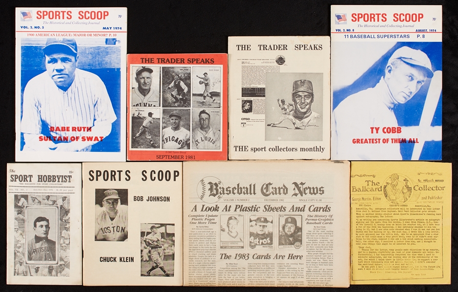 1969-84 Treasure Trove of Card Collecting Publications (82)