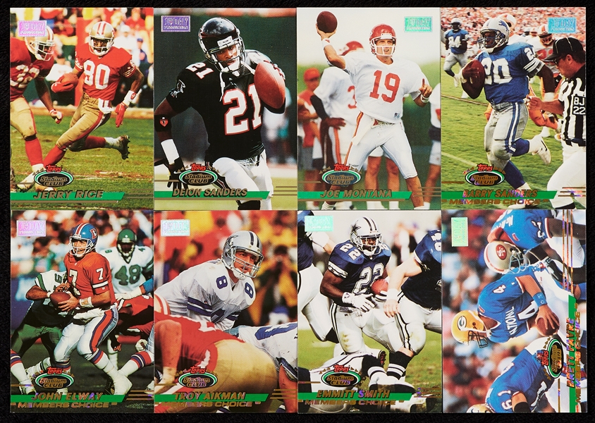 1993 Stadium Club First Day Issue Complete Set (550)