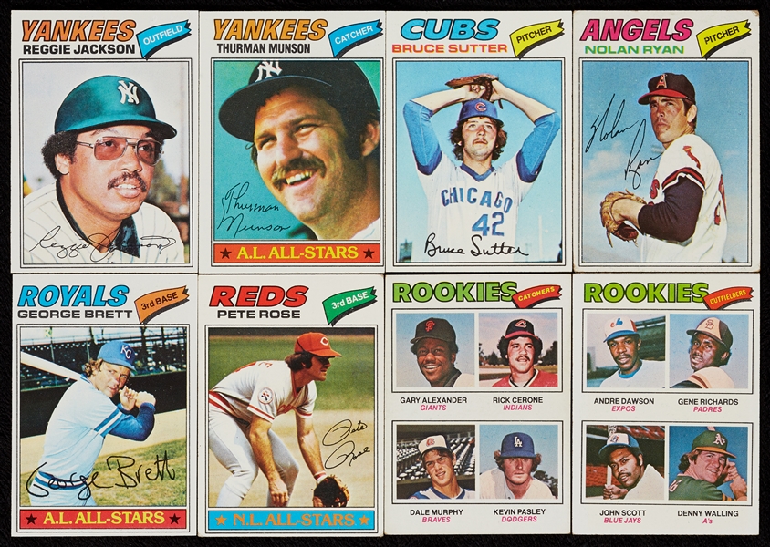1977 Topps Baseball Complete Set With Extras (2,500)