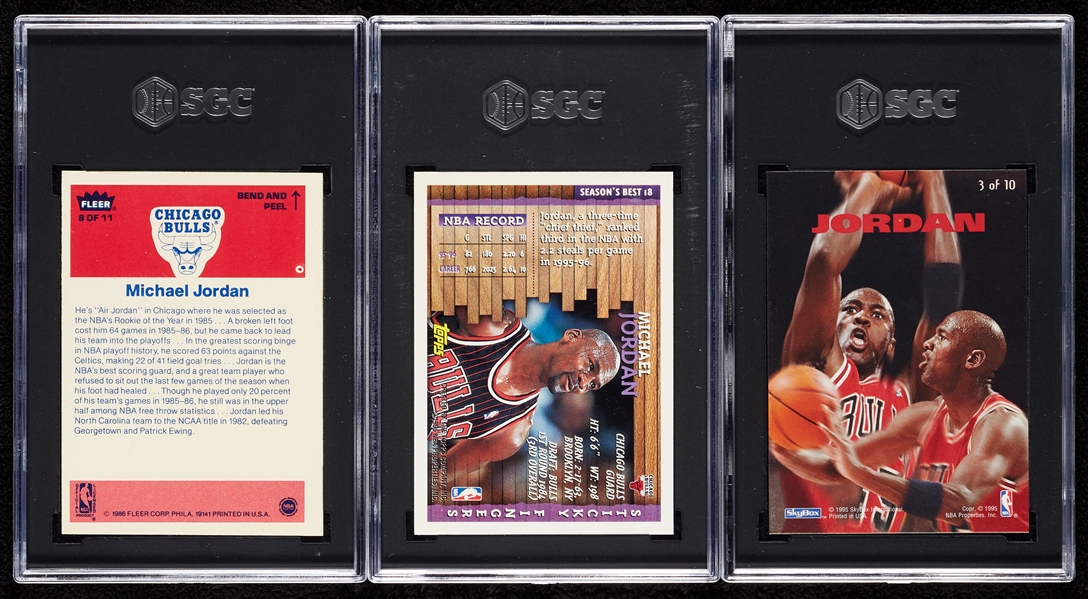 Late 1980s/Early 1990s Michael Jordan Card Collection (335)