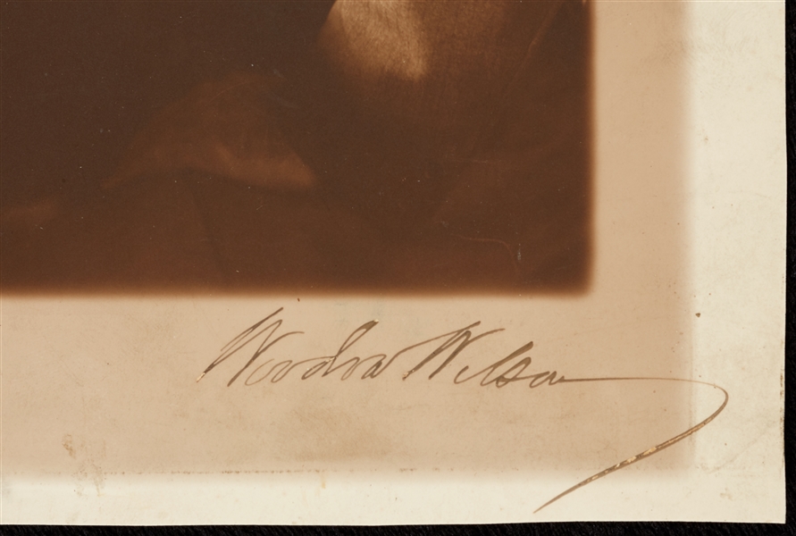Woodrow Wilson Signed 8x10 Photo (BAS)
