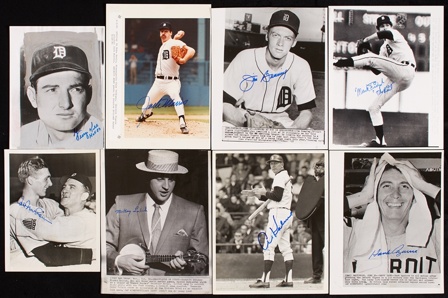 Detroit Tigers Signed Wire/News Photos (300)