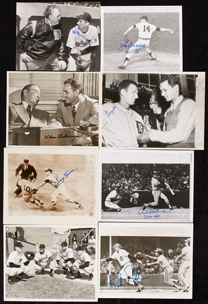 Detroit Tigers Signed Wire/News Photos (300)