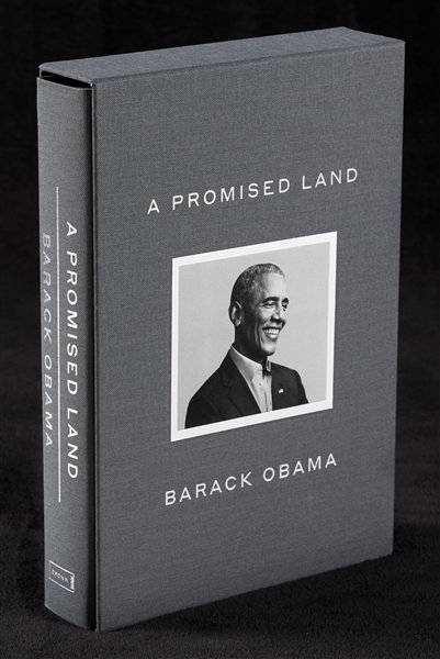 Barack Obama Signed A Promised Land Book in Original Box (BAS)