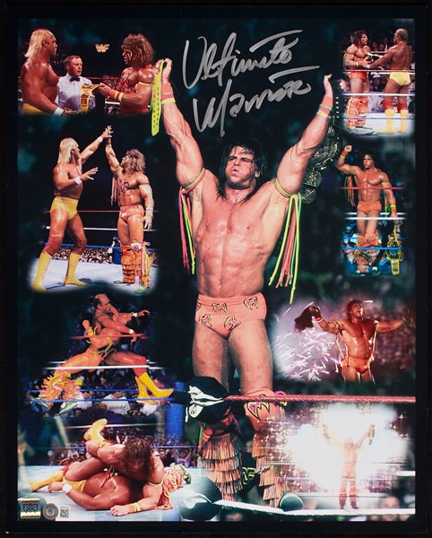 The Ultimate Warrior Signed 16x20 Photo (BAS)